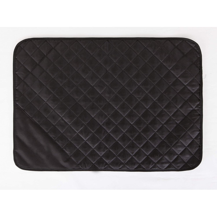 Килимок для собак: лежанка, ліжко, подушка для малих, середніх та великих собак. Чорний колір