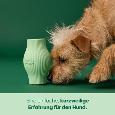 Іграшка для собак Earth Rated - велика, зелена, з натурального каучуку, для миття в посудомийній машині та заморожування