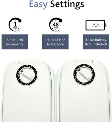 Автоматичний годівниця для собак та котів TRIXIE TX2, 2 контейнери по 0,3 л, чорно-біла, 24372