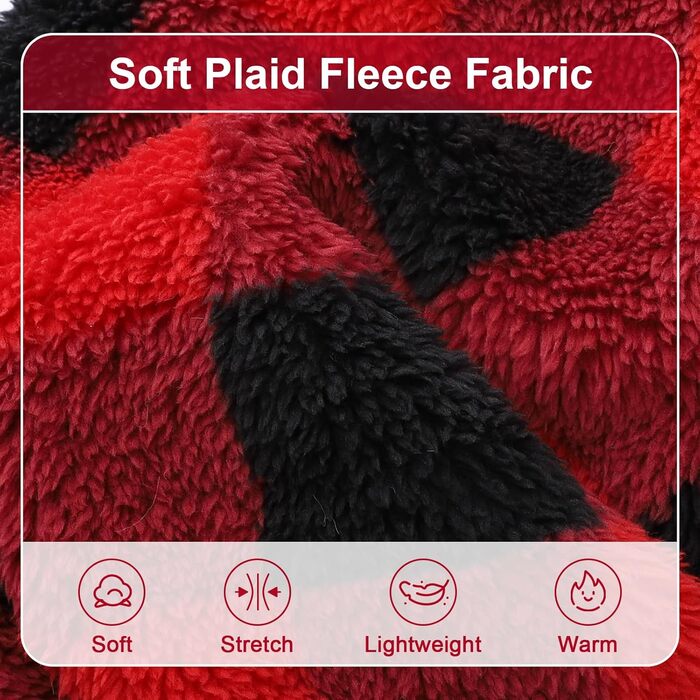 Піжама для собак з коміром-стійкою, флісовий пуловер для собак, зимовий, милий, одяг для маленьких собак, одяг для цуценят, комбінезон для домашніх тварин, чихуахуа, йоркширський тер'єр, одяг для котів (XS, червоний/подорож, однотонний (Getaway Solids), M