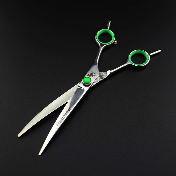 Набір професійних ножиць для грумінгу собак та котів (3 шт.) з нержавіючої сталі