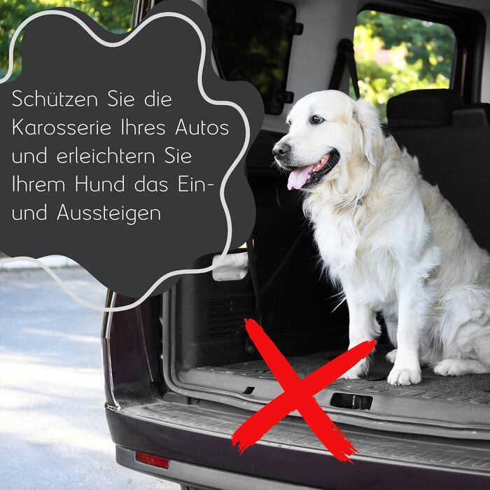 Килимок у багажник для собак Golden Dog, захист сидінь авто, штучна шкіра, 100 x 80 см, сірий