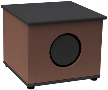 Будиночок для кота Mr. Riddick, багатоколірний, квадратний (43 см x 41,5 см x 34 см)