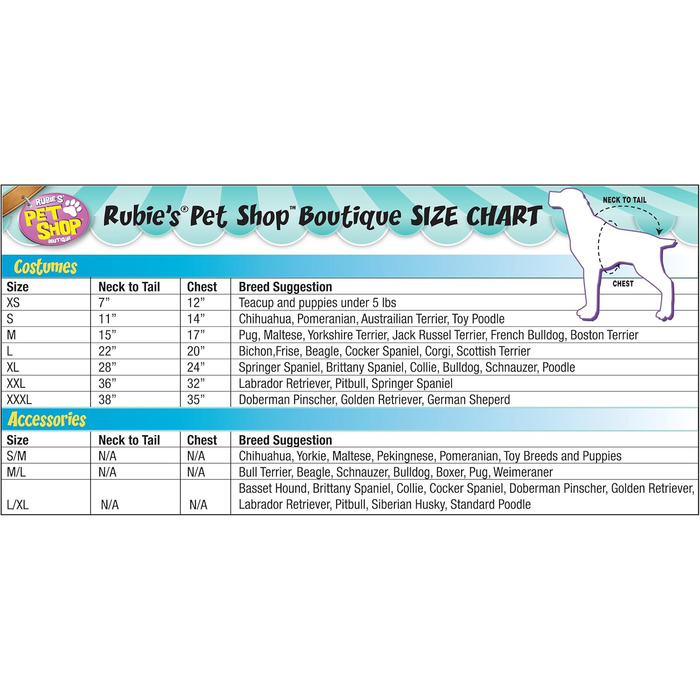 Костюм дядька Сем для домашніх тварин Rubie's, розмір Small