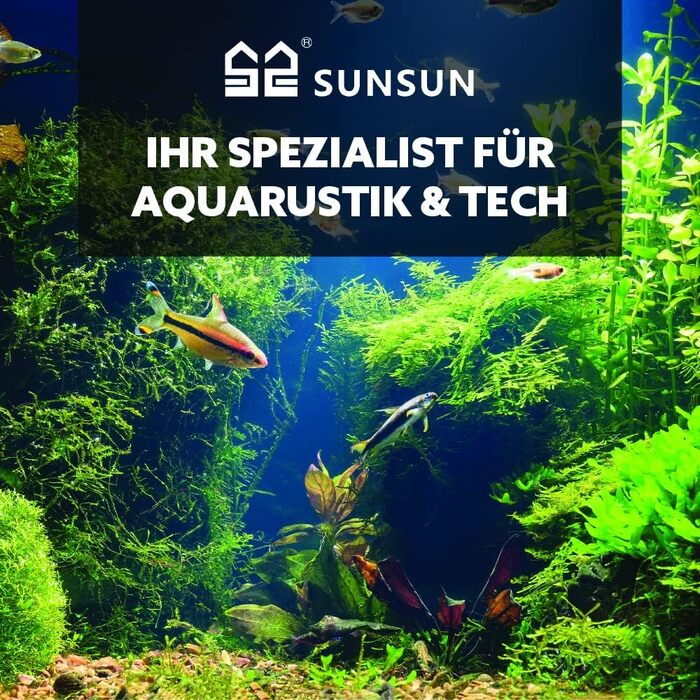 SunSun CHJ-6000 ECO енергоощадний насос для ставка 6000 л/год, 100 Вт, фільтраційний, для водойм з коропами коі, циркуляційний, для садових ставків