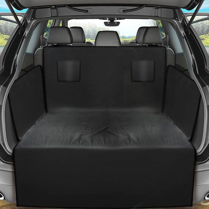 Захист для багажника автомобіля для собак Mercedes Benz V-Klasse W447 I (2014-2025), вологостійкий та стійкий до подряпин, з боковинами та захистом краю багажника