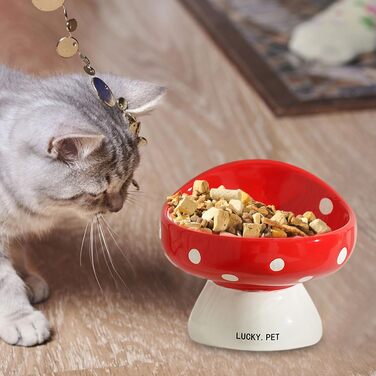 Керамічна годівниця для котів 