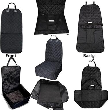 Чохол на сидіння для собак великих порід HCMAX Cargo-Liner, універсальний, XL (для переднього сидіння), водовідштовхувальний, нековзний, для авто, SUV, позашляховиків, вантажівок, мінівенів