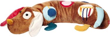 SIGIKID Активне подушечкове ліжечко для іграшок для малюків Песик, іграшка для дівчаток та хлопчиків, рекомендується від 3 місяців, коричневий, 1 шт.