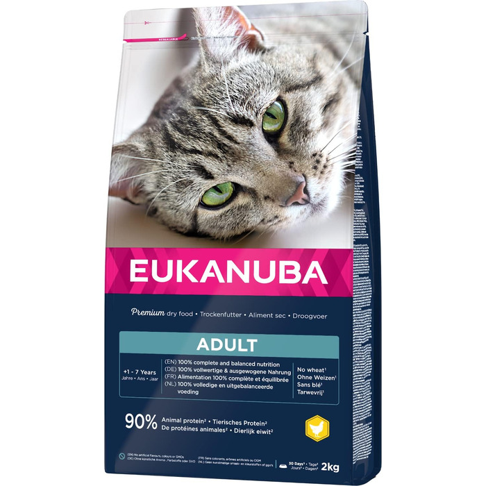 Сухий корм для котів Eukanuba з свіжим куркою, 10 кг