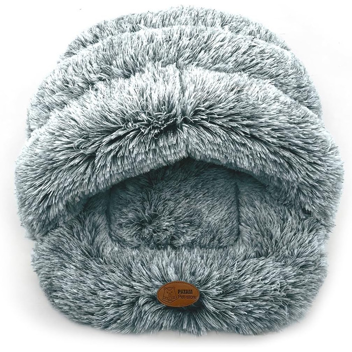 Лежанка для собак та котів – неслизька, придатна для прання – Friends 60 x 50 см (Сірий)