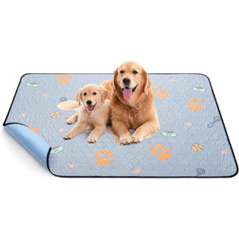 Багаторазові пелюшки для цуценят, 2 шт. супер вбираючі пелюшки PIPI для собак, неслизькі тренувальні пелюшки для собак для диванів, вольєрів або автокрісел 76x81 см (2 шт.) (168x125 см (1 шт.))