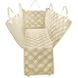 Чохли на сидіння для собак Meadowlark Beige: захист та унікальний дизайн для автомобіля. Стандартний розмір (54' x 58')