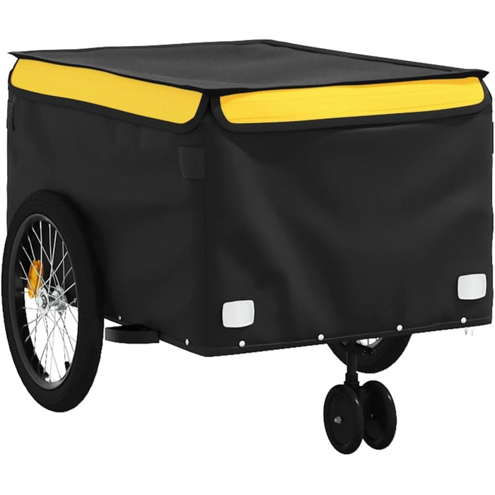 Причіп для собак Gecheer, 30 кг, жовтий (137 x 68 x 59 см)