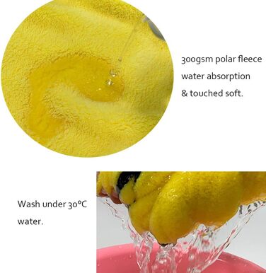 Рушник для собак, мікрофібра, швидковисихаючий, для середніх та великих собак (L, довжина спини 60 см)