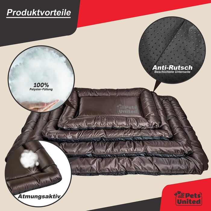 Килимок для собак, лежанка для собак Indoor & Outdoor; м'який лежак для собак та котів (L - 100x70 см)