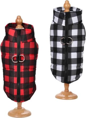 Зимова куртка для собак та котів, вітро- та водонепроникна, тепла жилетка для малих та середніх порід, для французького бульдога, бургунді, розмір S