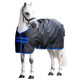 Легка попона для коней Horseware Amigo Ripstop 900D Lite (0г), чорно-синя, розмір 145 см / 6'6