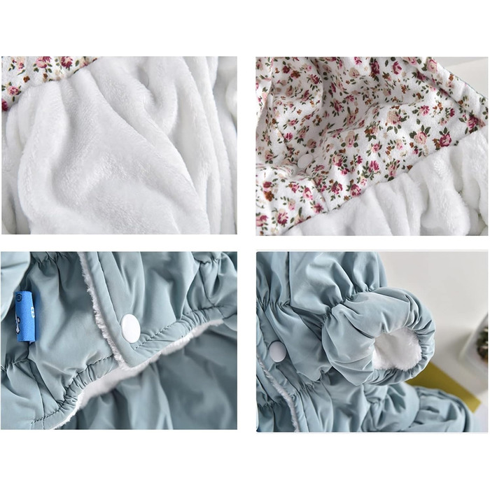 Теплий зимовий костюм для собак з капюшоном. Рожевий, XS. Підходить для чихуахуа, йоркширських терьєрів.