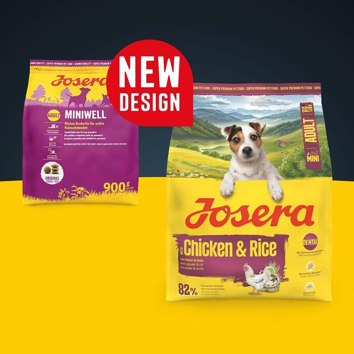 Сухий корм для малих собак Josera Mini Huhn & Reis (Курка та Рис), 10 кг, для дорослих