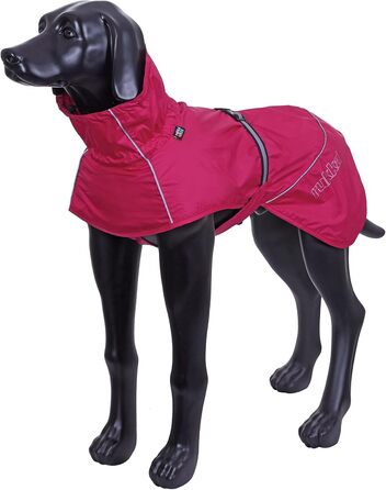 Дощовик для собак Rukka Pets HASE, малиновий, 40 см