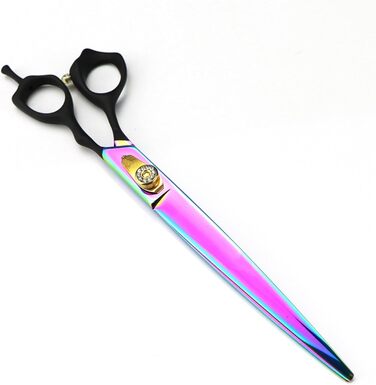 Набір ножиць для собак 7 в 1: прямі та вигнуті ножиці, ножиці для фінальної обрізки, ергономічні ручки. Ідеально для грумінгу та догляду за шерстю вашого улюбленця.