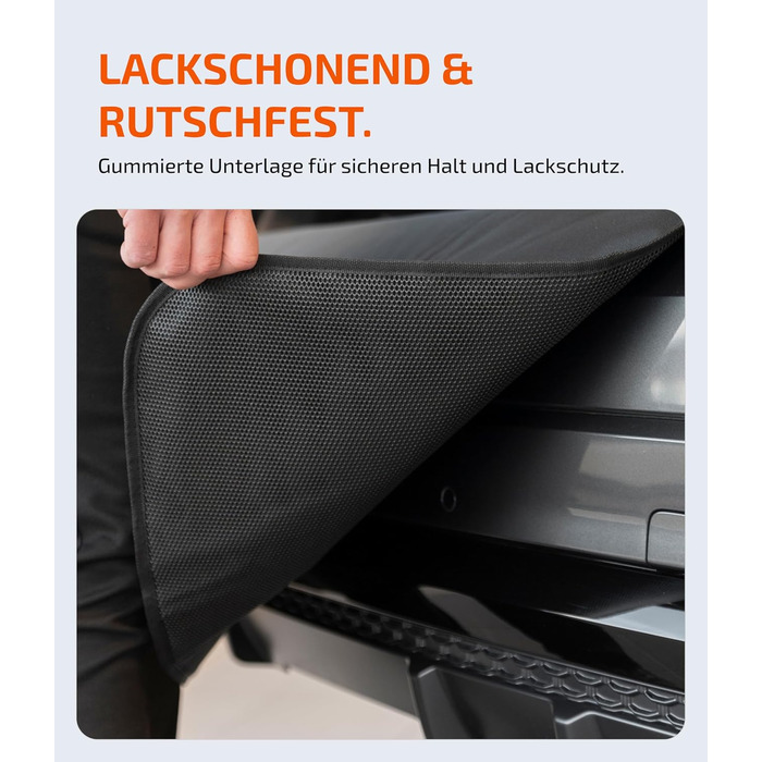 Захист для багажника LIONSTRONG® - універсальний килимок для багажника авто [ГАРТЕРЯНИЙ & ВОДОНЕПРОНИКНИЙ] - підходить для легкових автомобілів та SUV - захист багажника для собак, стійкий до подряпин та ковзання (100x150 см)
