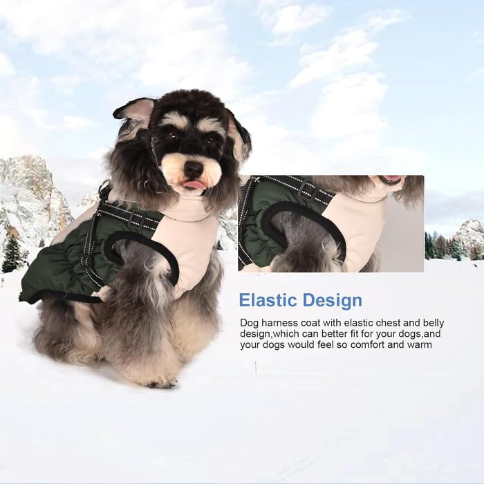 Водонепроникний одяг для собак: теплий зимовий одяг, жилет, куртка для маленьких, середніх та великих собак