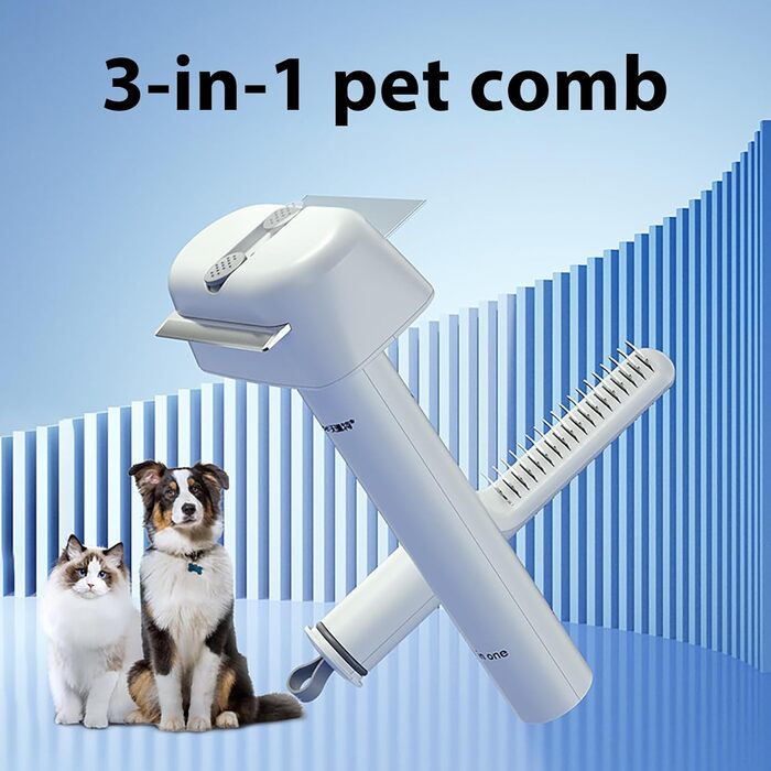 Гребінець для видалення шерсті домашніх тварин Katzenkamm - універсальний гребінець для собак та котів | Зручний гребінець для догляду за шерстю