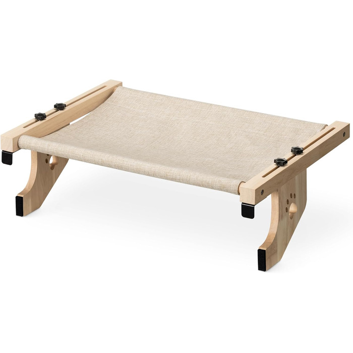 Кішка гамак для підвішування на підвіконні Navaris - зручна лежанка для котів - лежанка на підвіконні - підходить для котів вагою до 14 кг - установка без інструментів