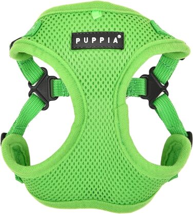 Шлейка для собак Puppia PARA-HC1533 SOFT, розмір Small, колір зелений