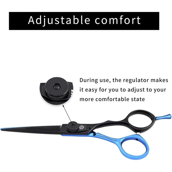 Професійні перукарські ножиці Purple Dragon 5.5 дюймів - набір для стрижки волосся для жінок та чоловіків