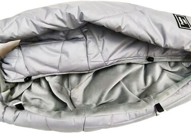 Сумка-переноска для собак та котів CYBERNOVA, 1-7 кг, тепла та вітронепроникна, з кишенею