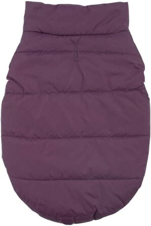 MISSMAO Теплий зимовий теплий одяг для собак з флісовою підкладкою та світловідбиваючими елементами (2XL, Темно-фіолетовий)