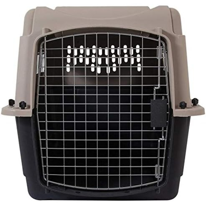 Petmate Ultra Vari: Будка для собак середнього та великого розміру, 101.6 см, 70-40.8 кг, Taupe/Schwarz (L 71 x B 52 x H 55 см)