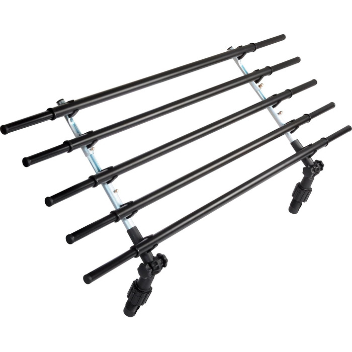 Бар'єр для собак у багажник Dobar® 62200 - складаний, універсальний, для автомобіля, з нержавіючої сталі, 28-36 x 82-141 см, чорний