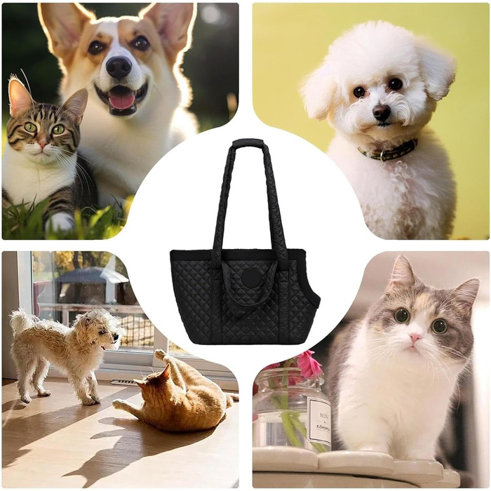 ETUCYNG Сумка для собак та котів, переноска, регульований ремінь, ергономічна, для подорожей, зима, сніг, авто, громадський транспорт, цуценята, кошенята