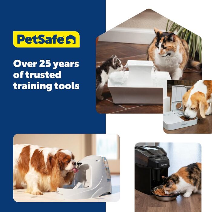 Автоматичний дозатор корму PetSafe для 2 тварин: собаки та коти, BPA-free, 2 порції