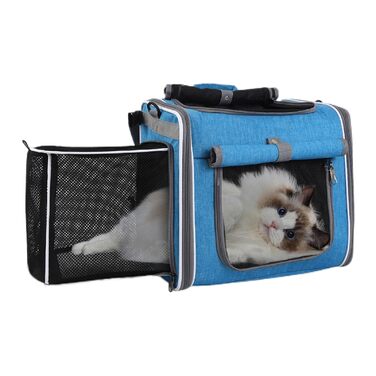 Корзина для собак на велосипед Dtaigou - переноска-рюкзак з вентиляцією для прогулянок, подорожей та кемпінгу