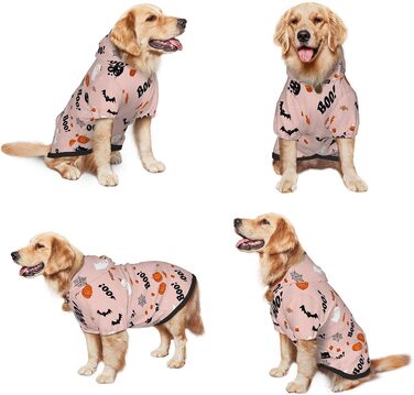 Костюм на Хелловін для собак, пуловер, толстовка з кишенею, розмір L, XL, XX-Large