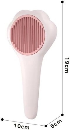 Щітка для грумінгу котів та собак, для довгошерстих порід, видаляє шерсть, масажна щітка, Paw style