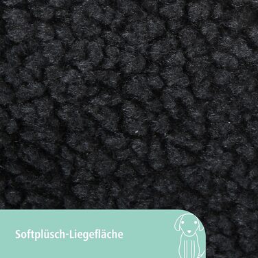 Матрац для собак Kerbl Memory Foam: ортопедичний, знімний чохол, 115x75x8 см