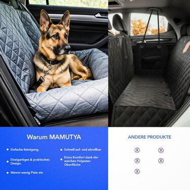 Дихаюча підстилка для собак у машину | Захист заднього сидіння авто від бруду та подряпин | Водостійка та миюча автопідстилка для собак | Сіра підстилка для заднього сидіння авто | 130x90 см