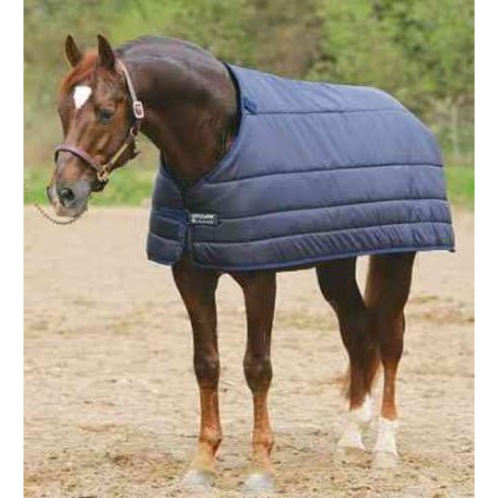 Кінська попона Horseware Ireland, 200 г, водонепроникна, ABAD62, темно-синя, 206 см