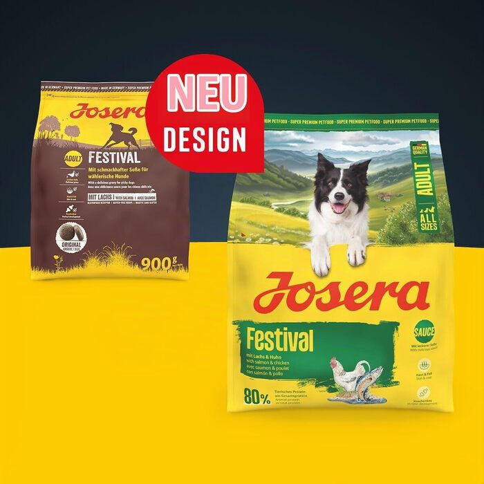 Сухий корм для вибагливих дорослих собак Josera Festival, 12.5 кг