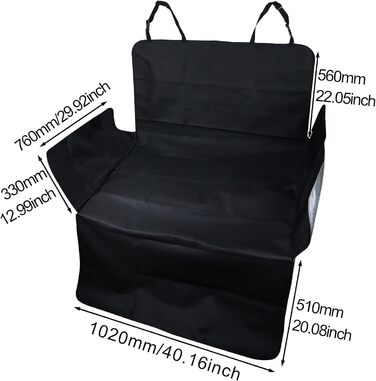 Захист для багажника автомобіля від бруду та подряпин для собак AUTOXBERT, універсальний, вологостійкий, 102x51 см