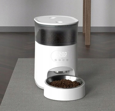 Автоматичний годувальник для тварин, пластиковий дозатор корму, 6 мл