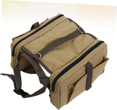 Рюкзак для собак Milisten: зручний та функціональний для прогулянок, кемпінгу та подорожей. Зручний для собак та цуценят, з кишенями для води та перекусів.