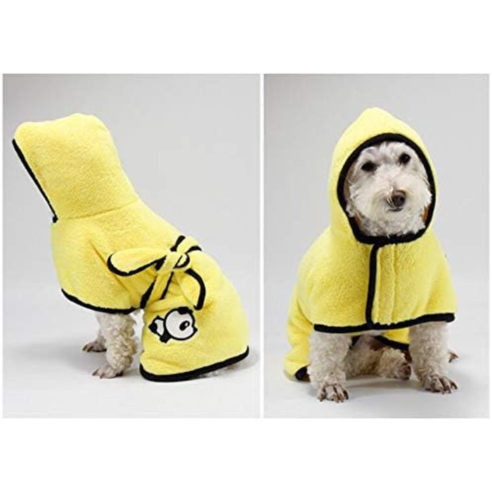 Рушник для собак, мікрофібра, швидковисихаючий, для середніх та великих собак (L, довжина спини 60 см)