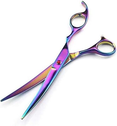 Набір професійних ножиць для грумінгу собак, 7 дюймів (різнокольорові)